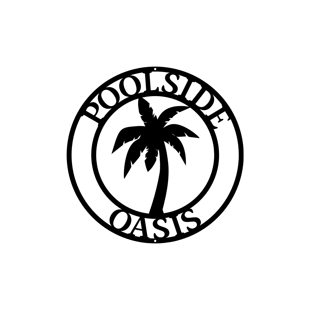 Poolside OasisCircle